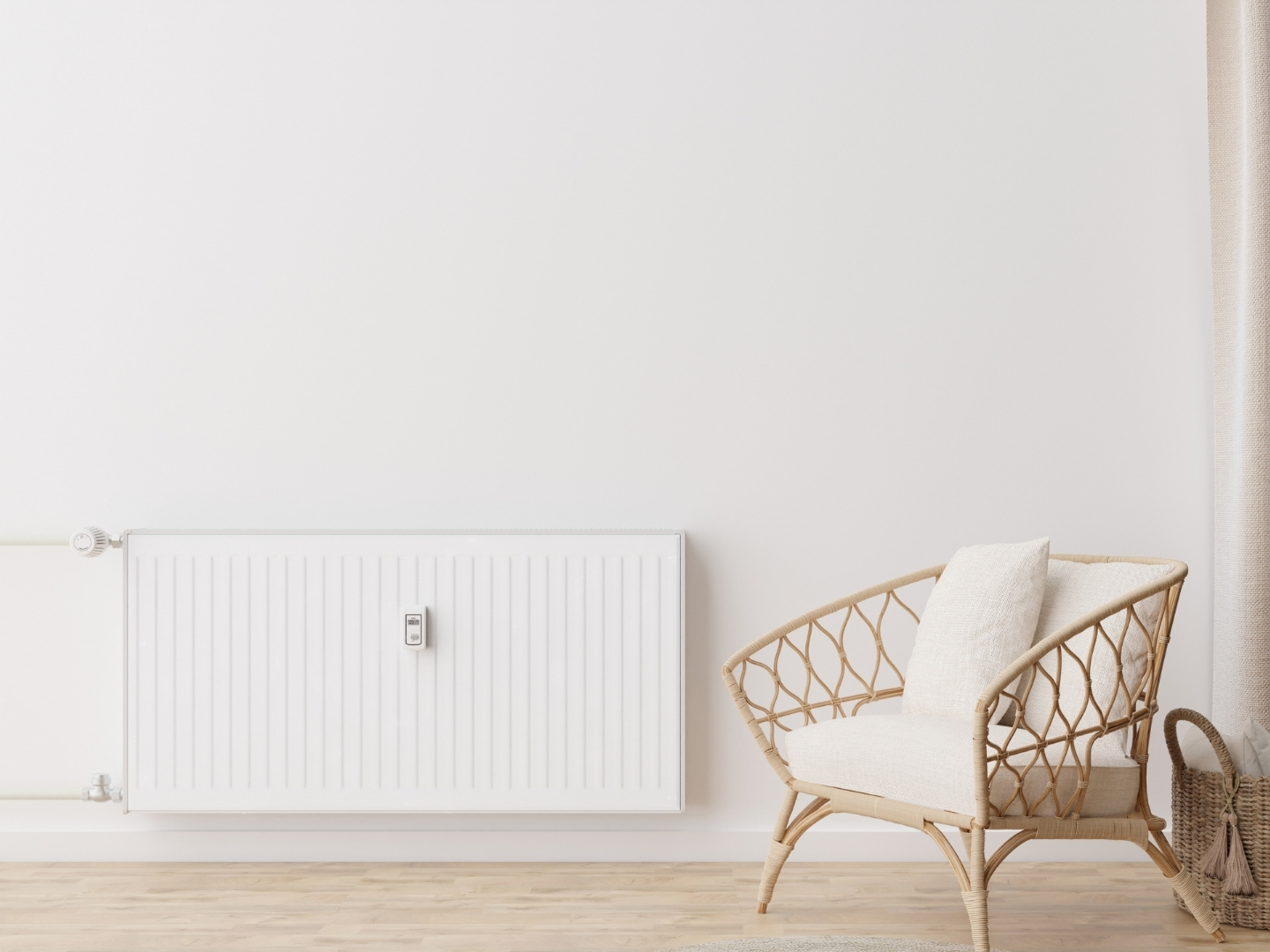 Système de chauffage dans un salon, Mathelec - votre électricien Rouen